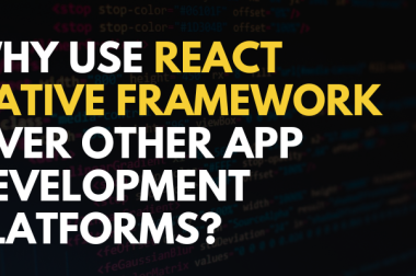 Why Use React Native Framework Over Other App Development Platforms?
