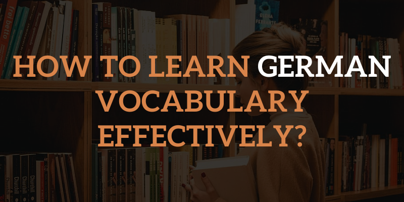 How To Learn German Vocabulary